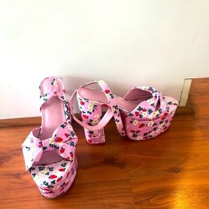 Sexy, fun, heels from Dolls Kill. Strawberries!